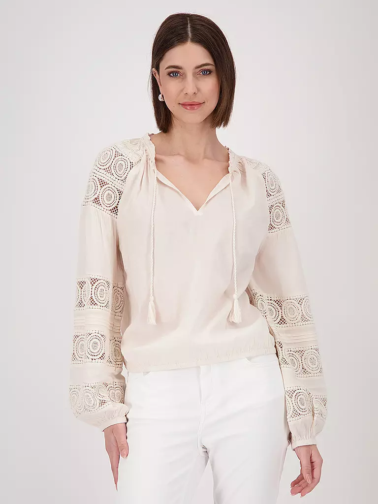 MONARI | Bluse | Crème