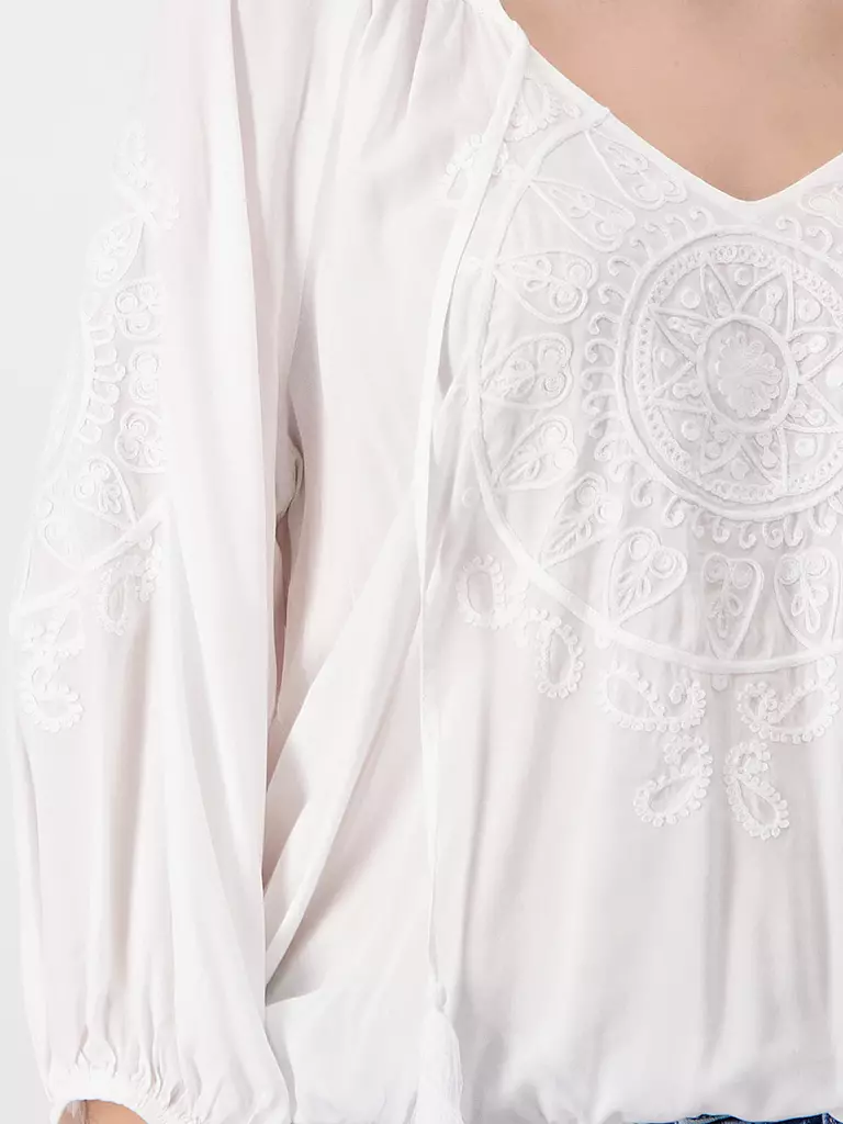 MONARI | Bluse | Blanc