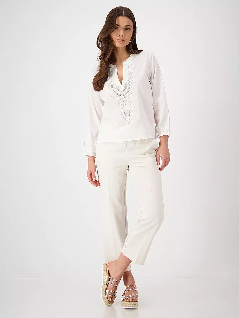 MONARI | Blusenshirt | creme