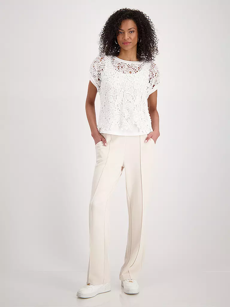 MONARI | Blusenshirt | creme
