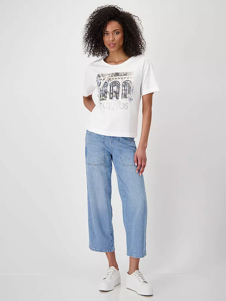 MONARI | Blusenshirt | creme