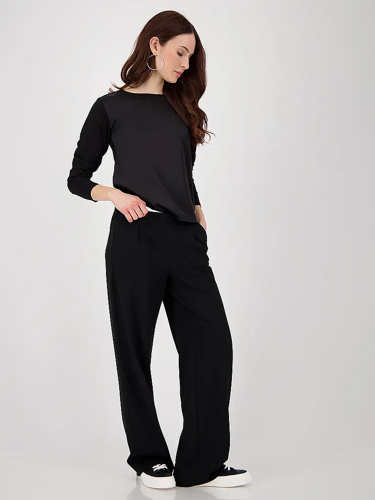 MONARI | Blusenshirt | schwarz