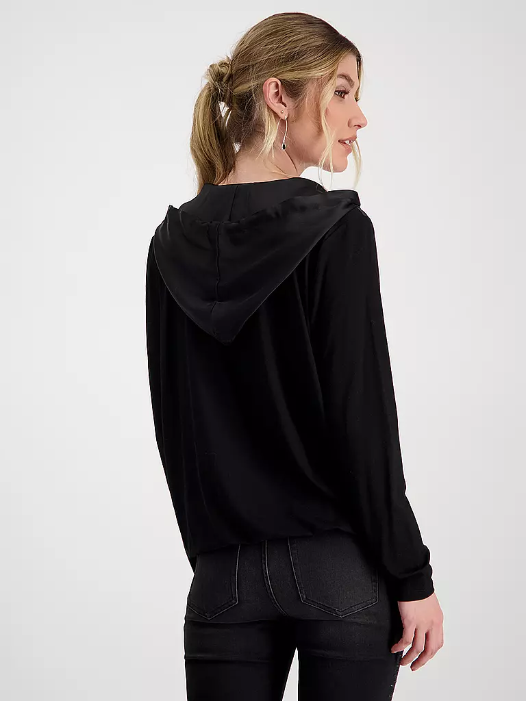 MONARI | Blusenshirt | Noir