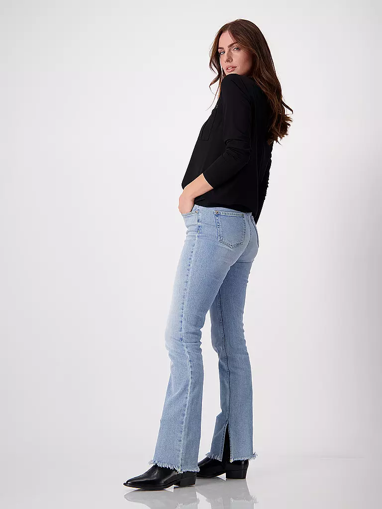 MONARI | Blusenshirt | Noir