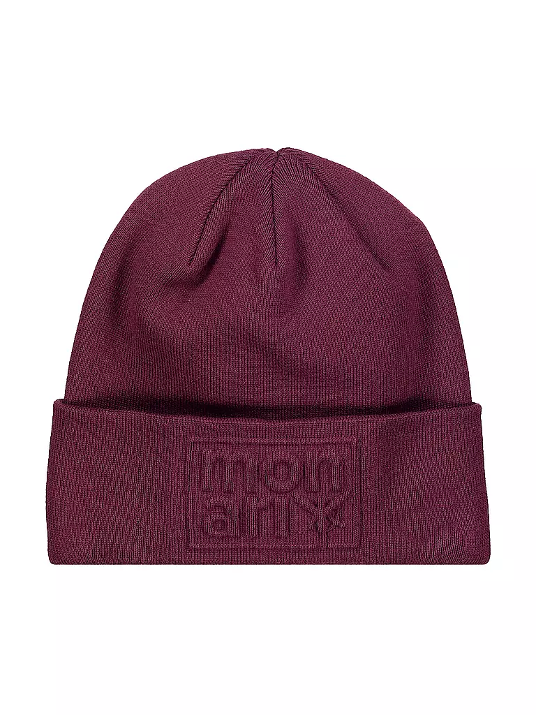 MONARI | Bonnet - Tuque | dunkelrot