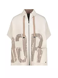 MONARI | Cape - Poncho réversible | Crème