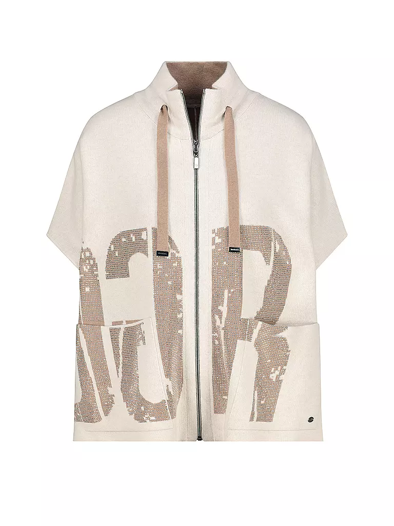 MONARI | Cape - Poncho réversible | creme