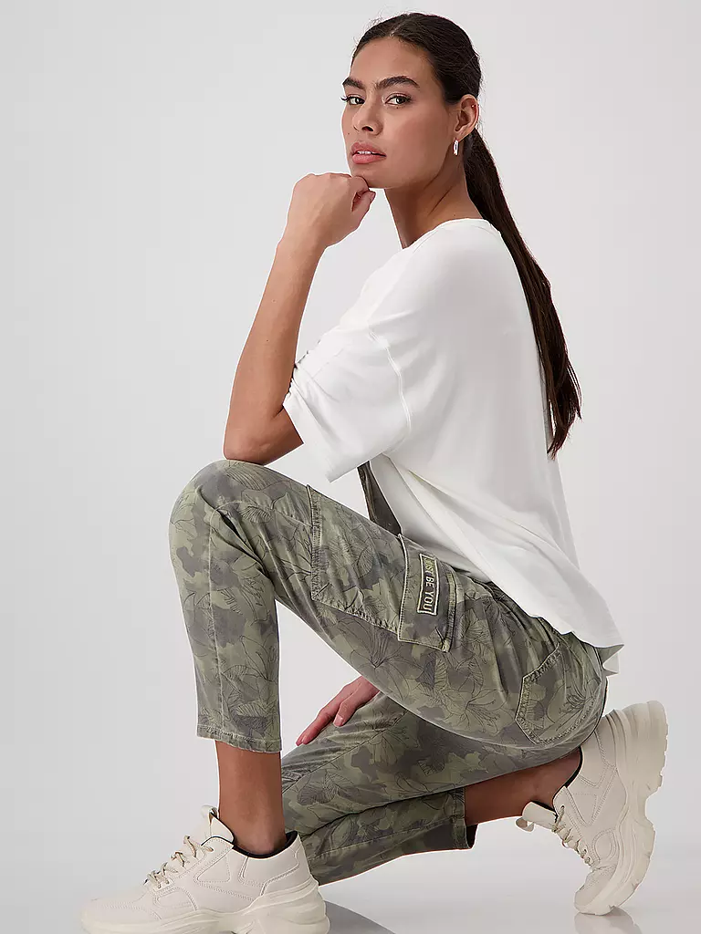 MONARI | Cargohose  | Olive