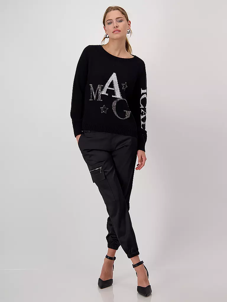 MONARI | Cargohose | Noir