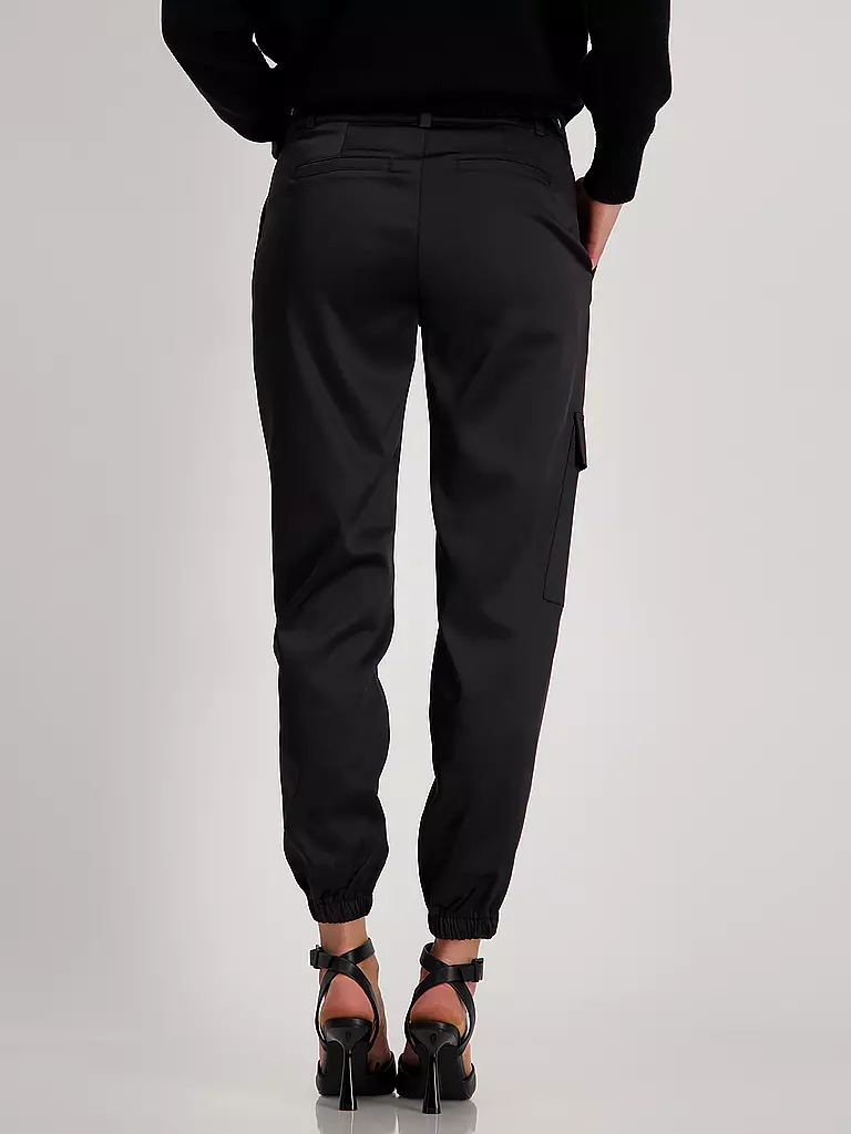 MONARI | Cargohose | Noir