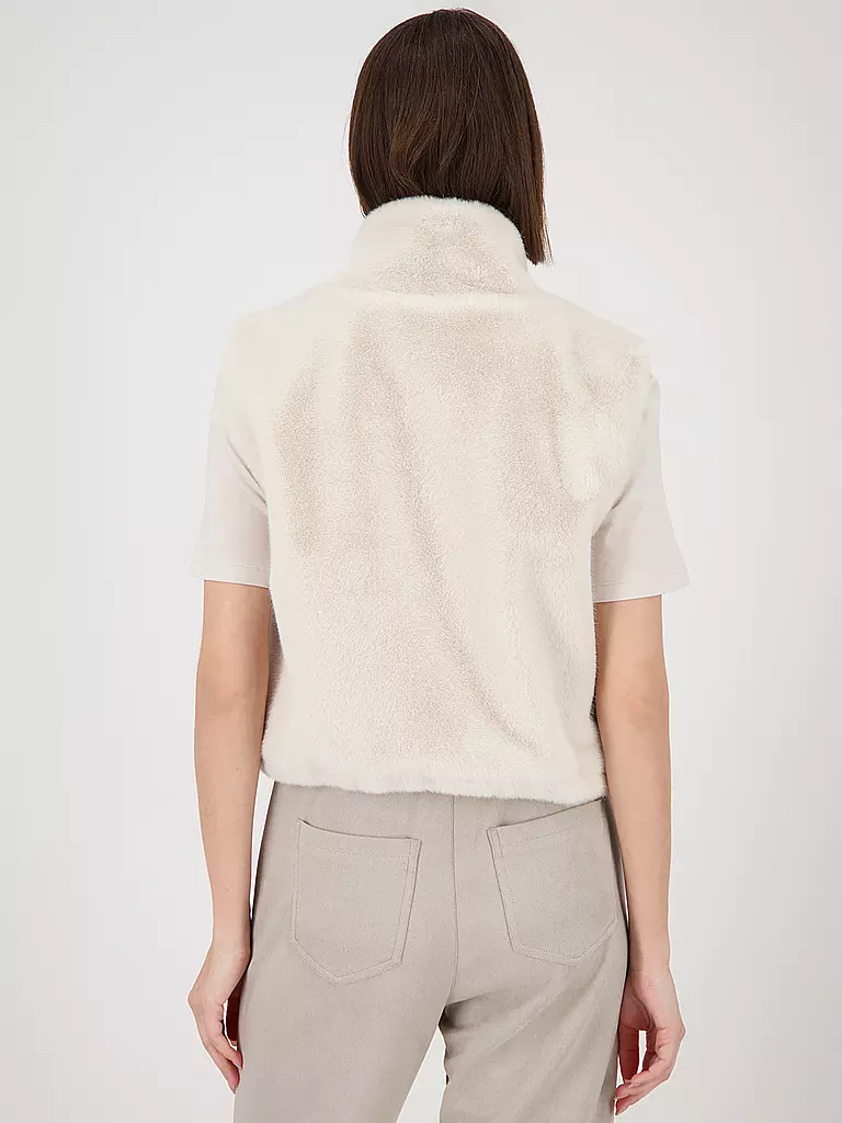 MONARI | Gilet aspect fourrure | 