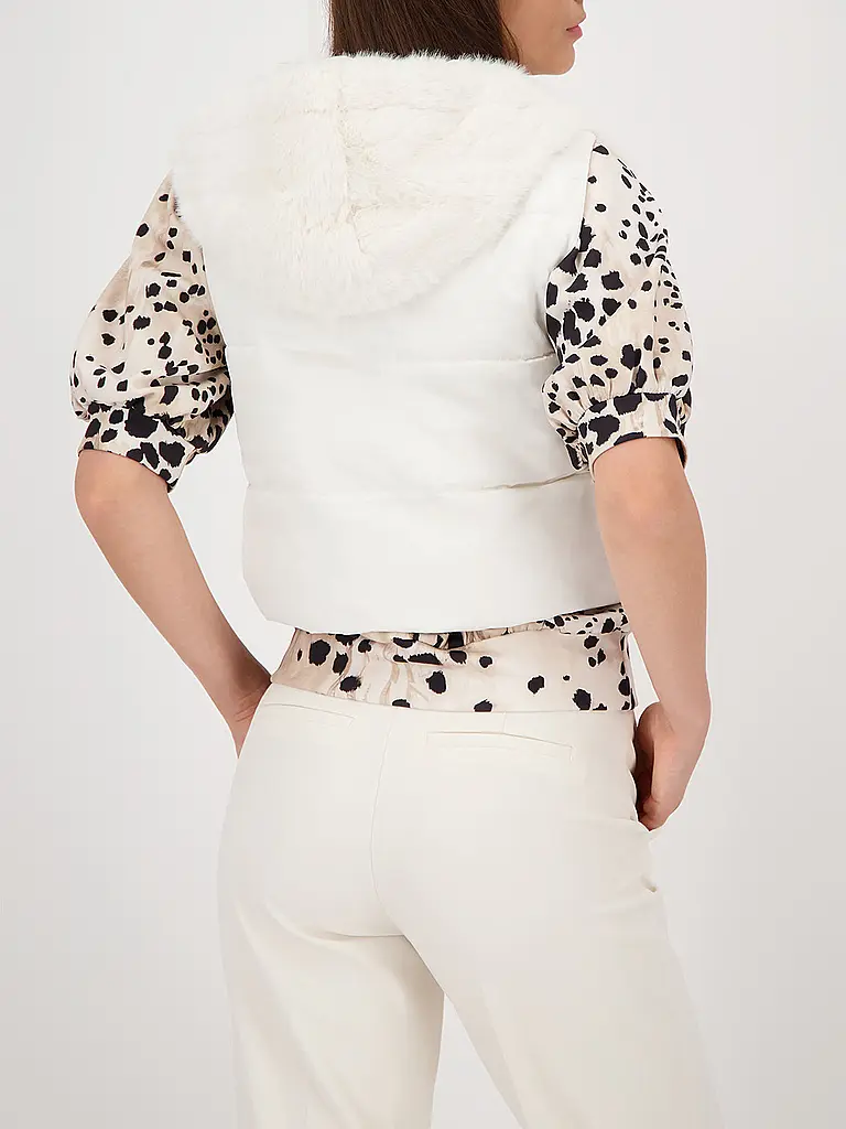 MONARI | Gilet aspect fourrure | 