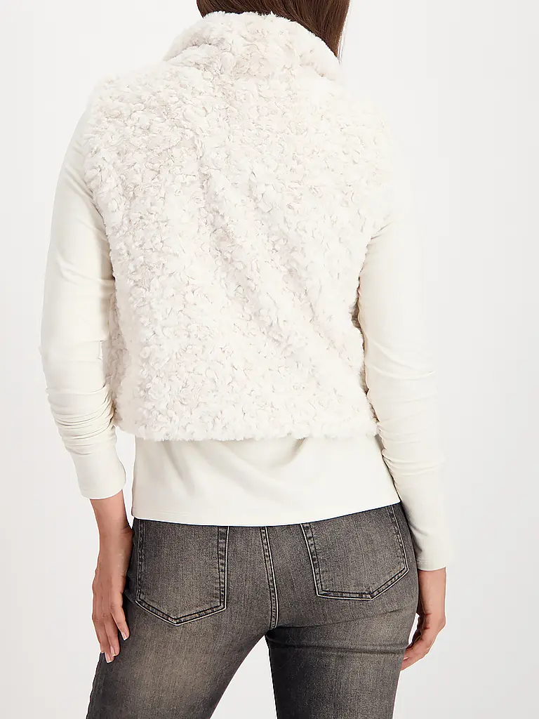 MONARI | Gilet aspect fourrure | 