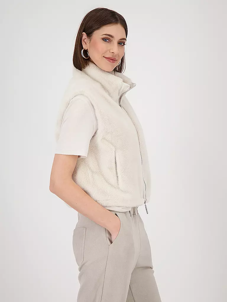 MONARI | Gilet aspect fourrure | 