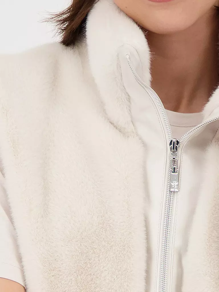 MONARI | Gilet aspect fourrure | 