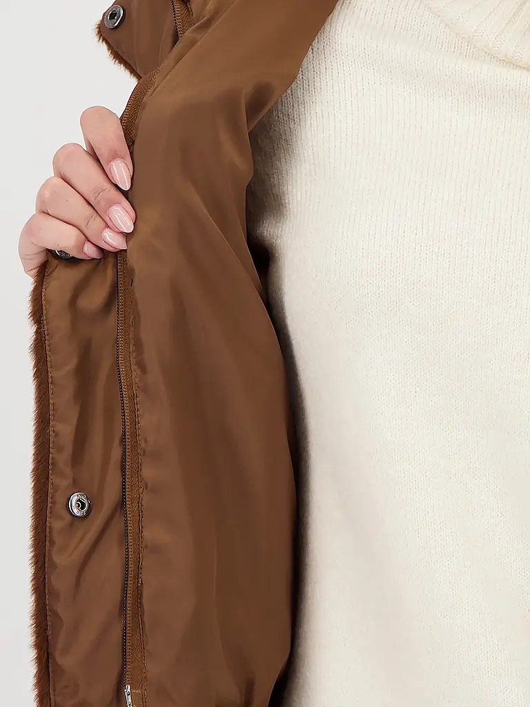 MONARI | Gilet aspect fourrure | 
