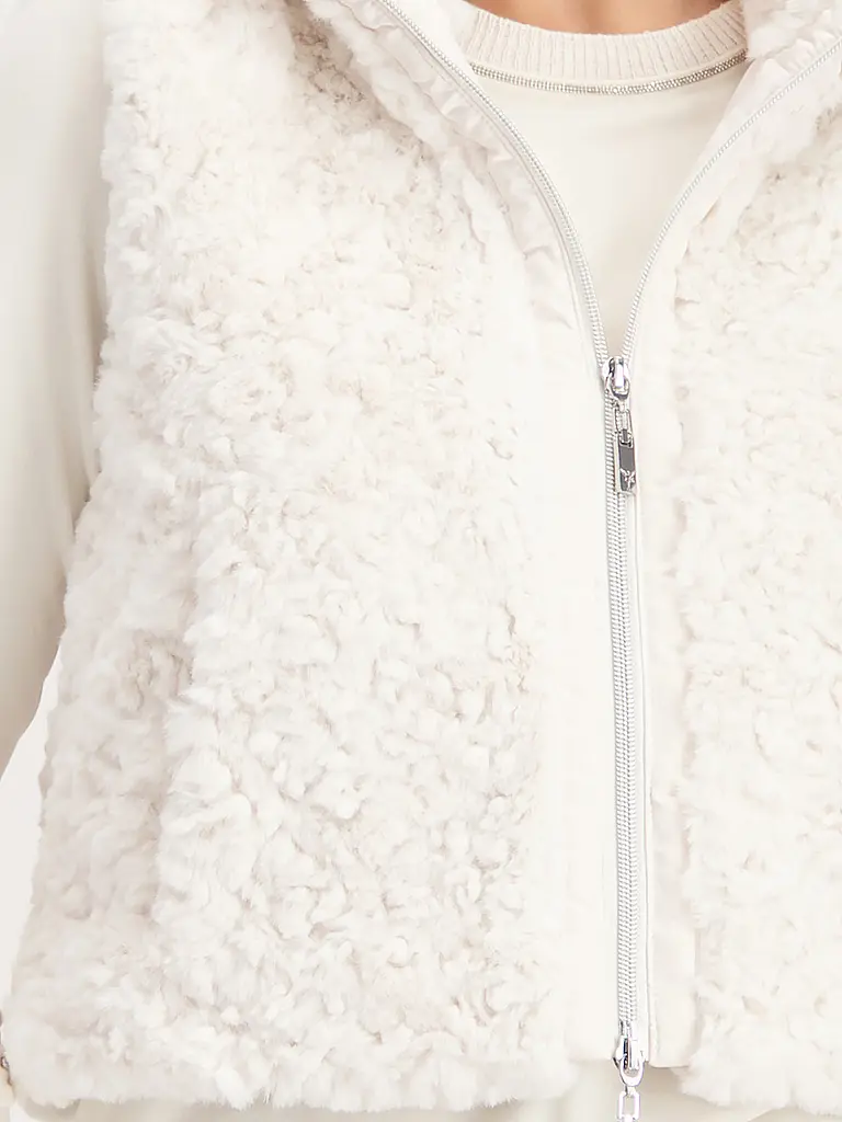 MONARI | Gilet aspect fourrure | 