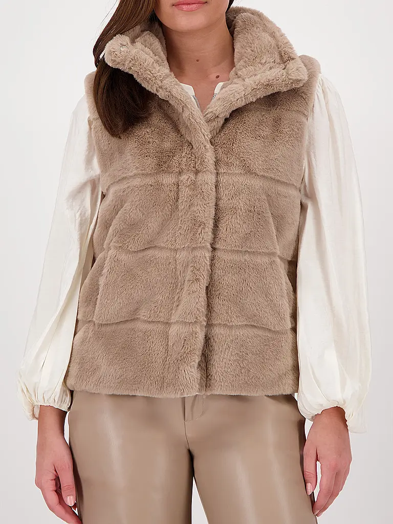MONARI | Gilet en fausse fourrure | 