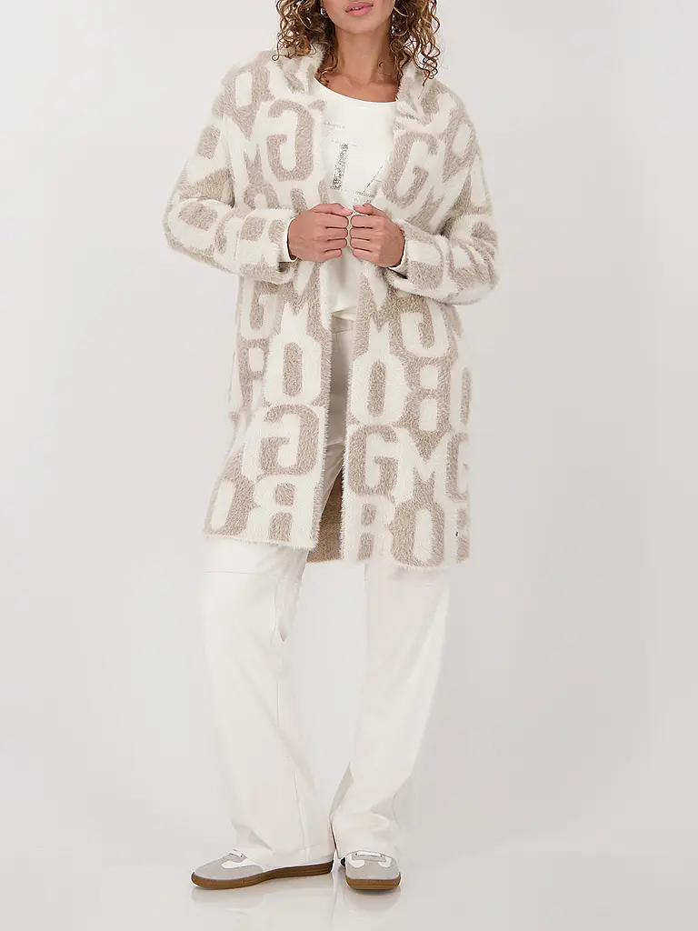 MONARI | Gilet en tricot | Crème