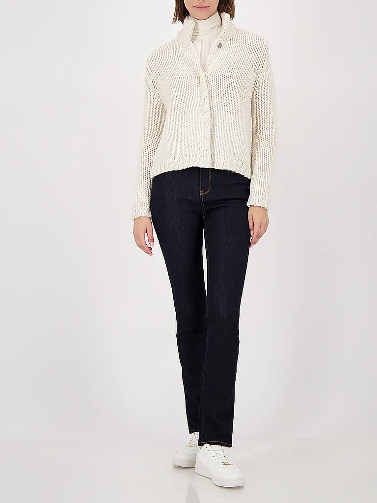 MONARI | Gilet en tricot | Crème