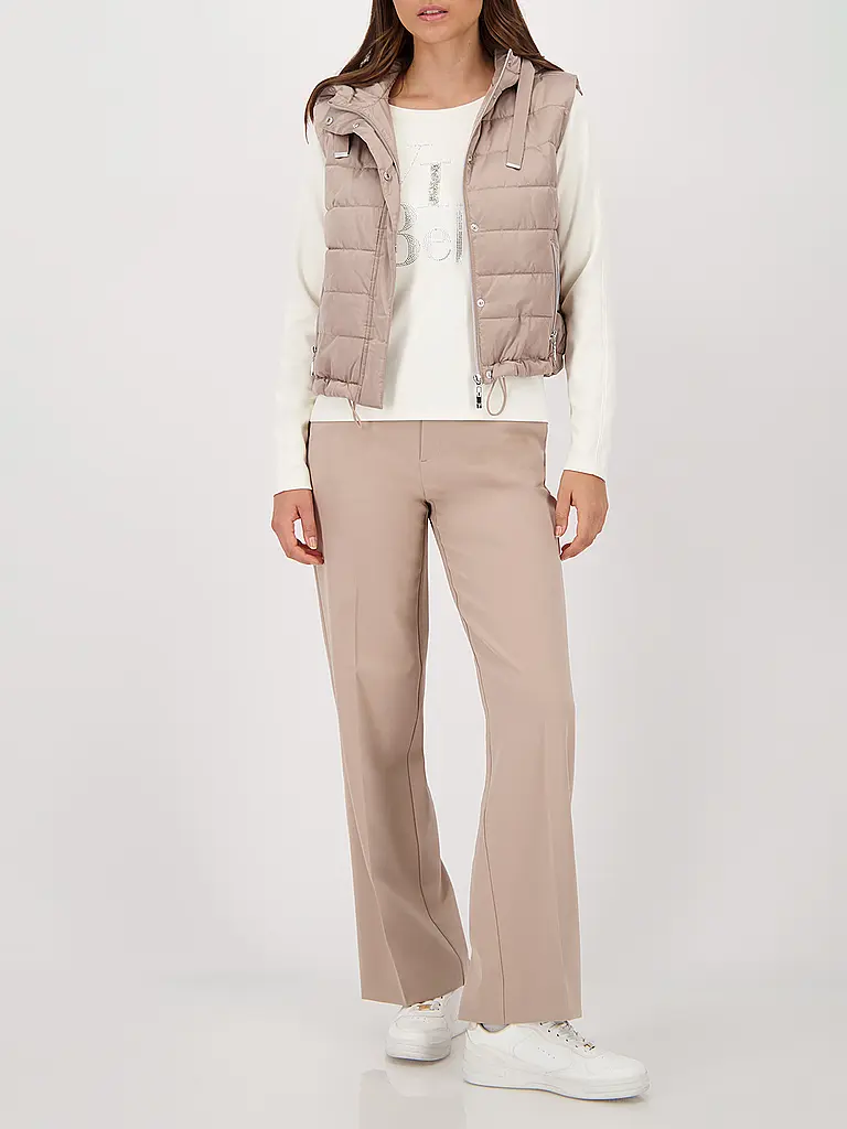 MONARI | Gilet matelassé | camel
