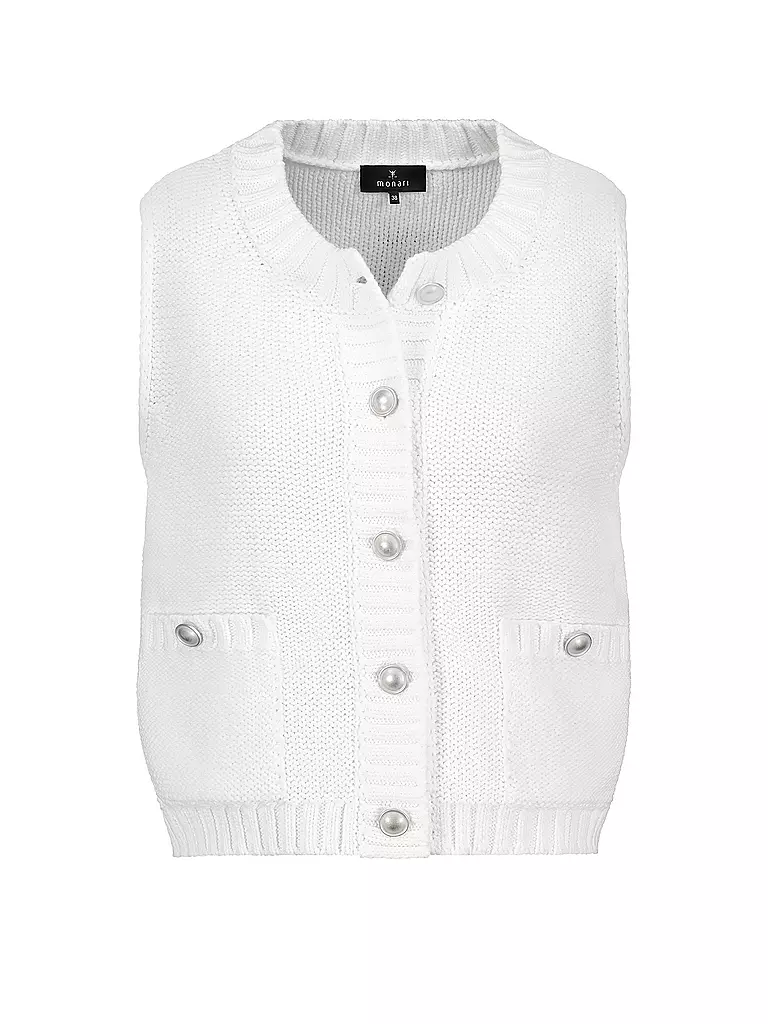 MONARI | Gilet | Crème
