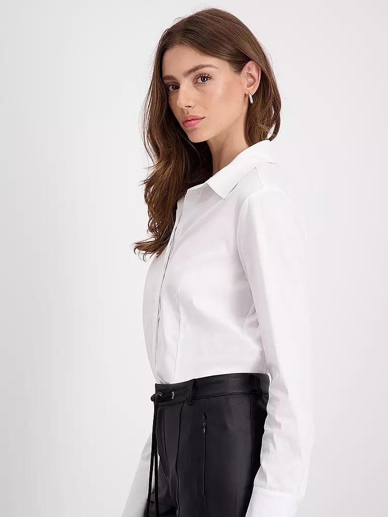 MONARI | Hemdbluse | Blanc
