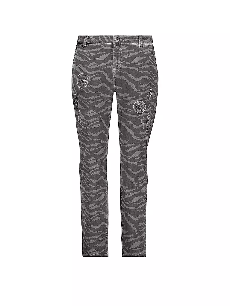 MONARI | Hose  Slim Fit  | Noir