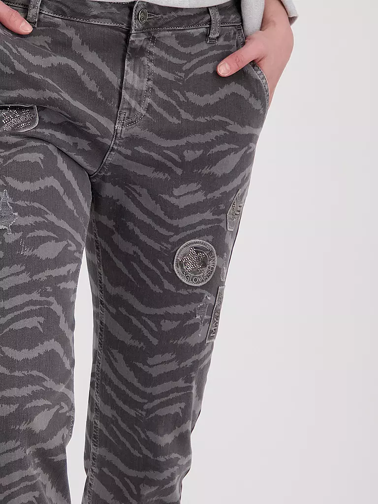 MONARI | Hose  Slim Fit  | Noir