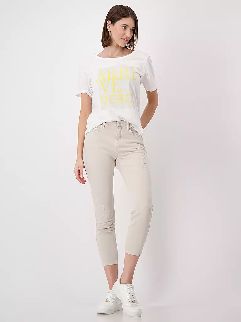 MONARI | Hose 7/8 | Beige