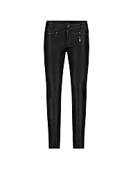 MONARI | Hose in Lederoptik | Noir