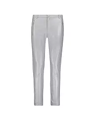 MONARI | Hose in Lederoptik 7/8 | Gris