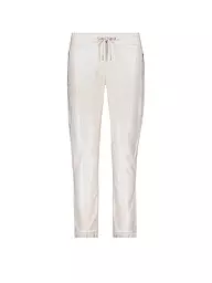 MONARI | Hose in Lederoptik | Crème