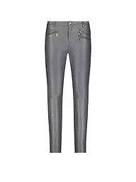 MONARI | Hose in Lederoptik | Gris