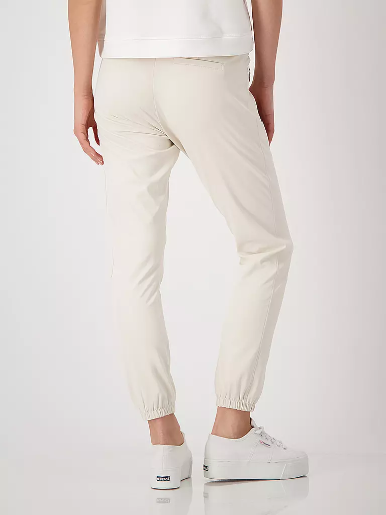 MONARI | Hose Jogging Fit  HAVANNA | creme