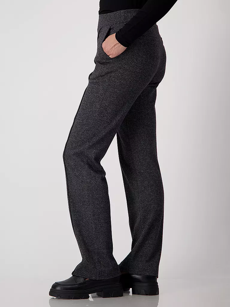 MONARI | Hose Wide Leg Fit  | Noir