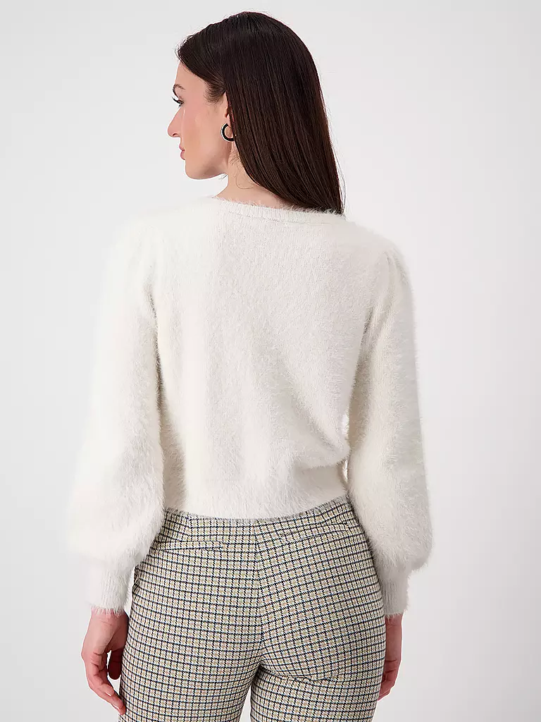 MONARI | Jäckchen
Marque : MONARI
Couleur : crème
Catégories : Mode,Femmes
Tags : Grandes tailles

Longueur des manches : Manches longues
Encolure : Encolure ras du cou
Matière : Polyacrylique / Acrylique,Maille
Motif : Uni
Style : Glamour | Crème