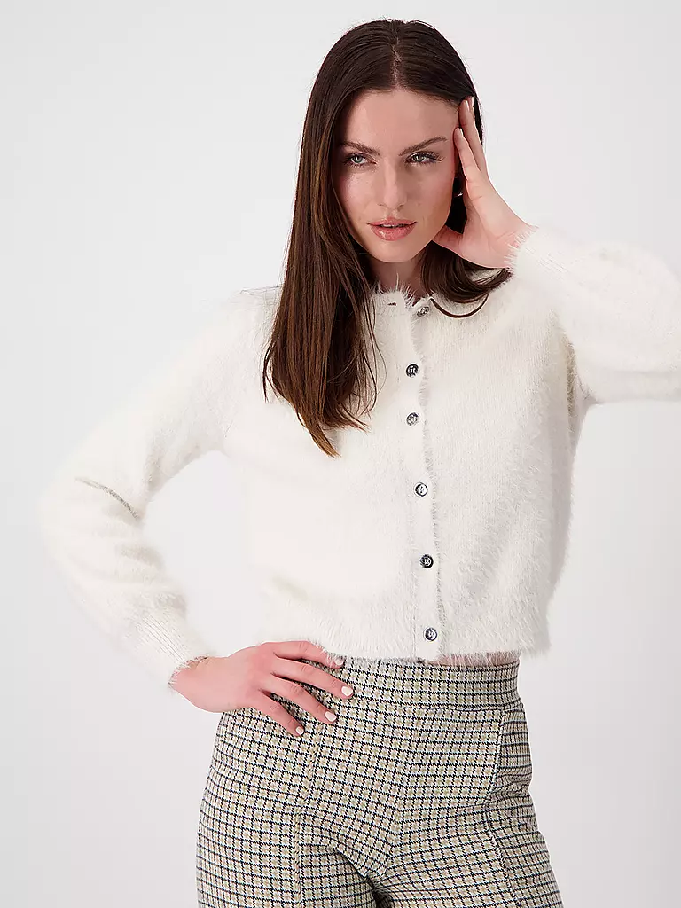 MONARI | Jäckchen
Marque : MONARI
Couleur : crème
Catégories : Mode,Femmes
Tags : Grandes tailles

Longueur des manches : Manches longues
Encolure : Encolure ras du cou
Matière : Polyacrylique / Acrylique,Maille
Motif : Uni
Style : Glamour | Crème