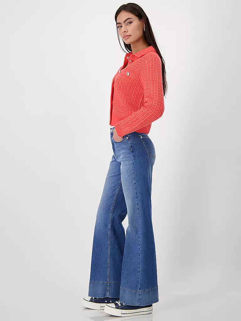 MONARI | Jeans Bootcut Fit  | Bleu