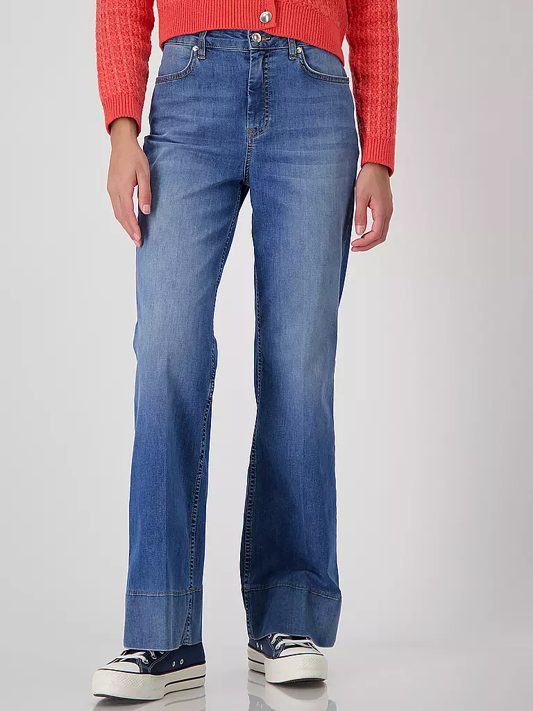 MONARI | Jeans Bootcut Fit  | Bleu