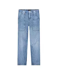 MONARI | Jeans coupe droite 7/8 | Bleu