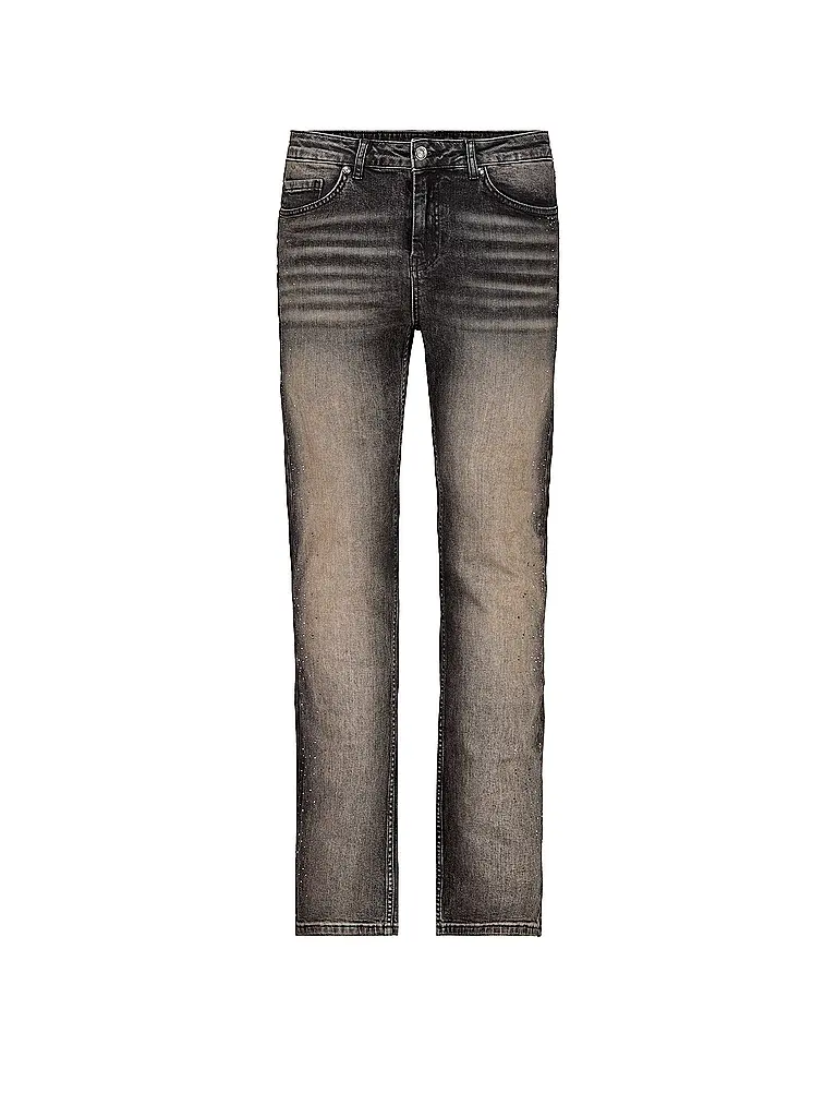 MONARI | Jeans coupe droite | grau