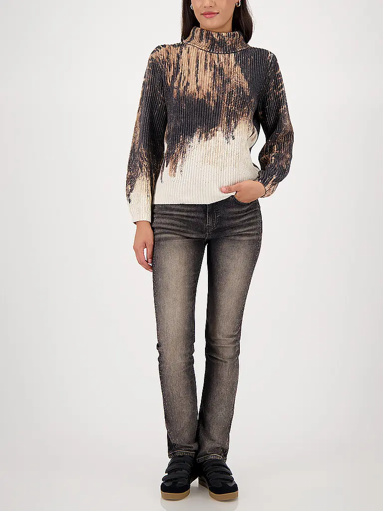 MONARI | Jeans coupe droite | grau