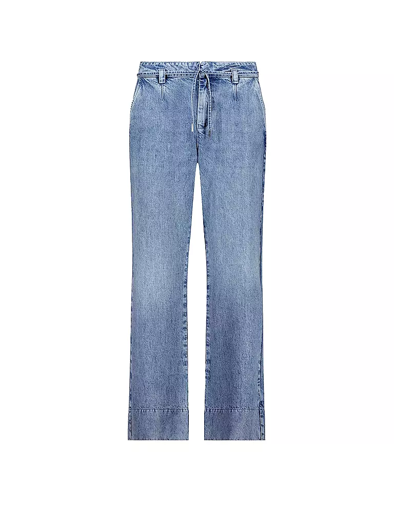 MONARI | Jeans Coupe Large | Bleu