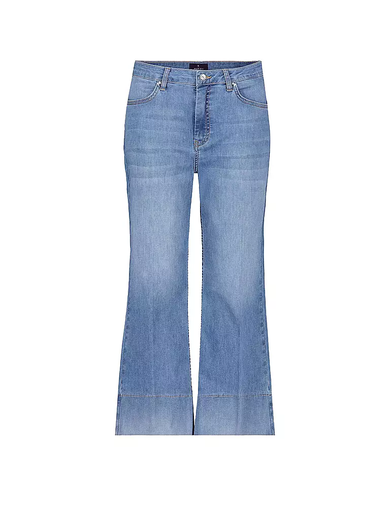 MONARI | Jeans Flared Fit 3/4  | Bleu