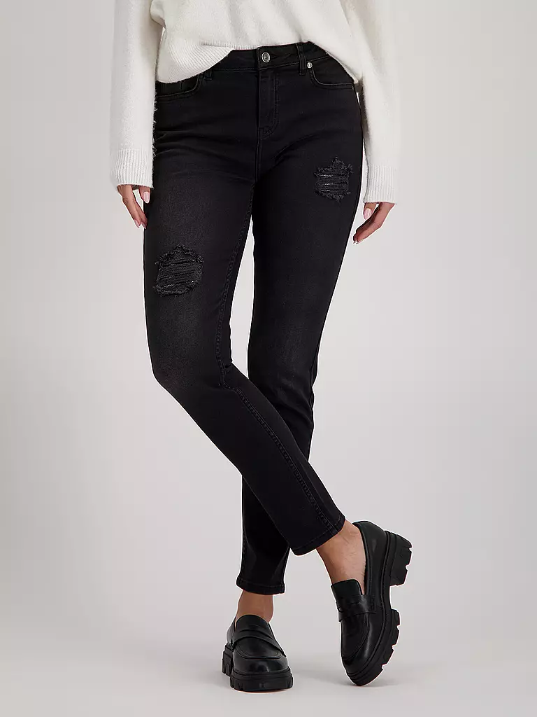 MONARI | Jeans Skinny Fit  | Noir