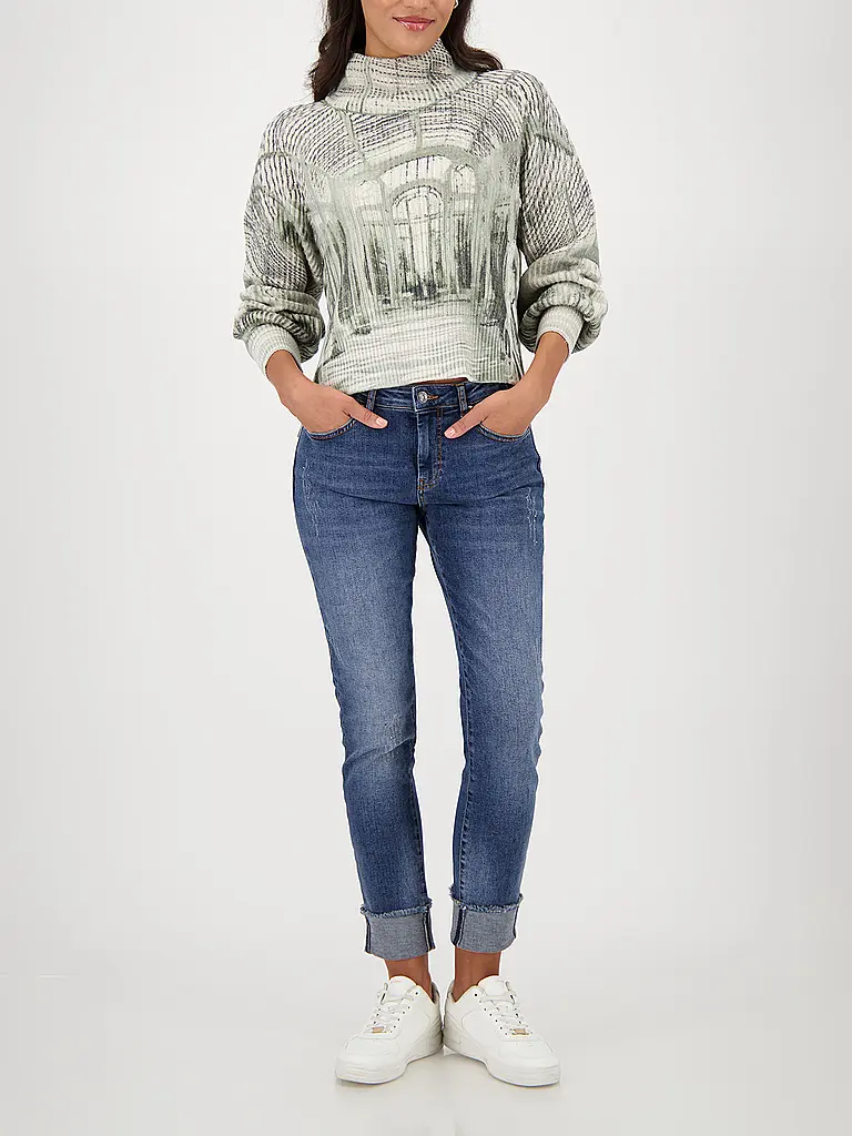 MONARI | Jeans Skinny Fit 7/8 | Bleu