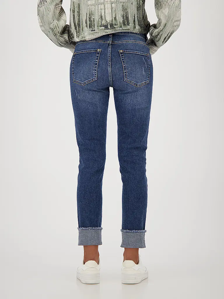 MONARI | Jeans Skinny Fit 7/8 | Bleu