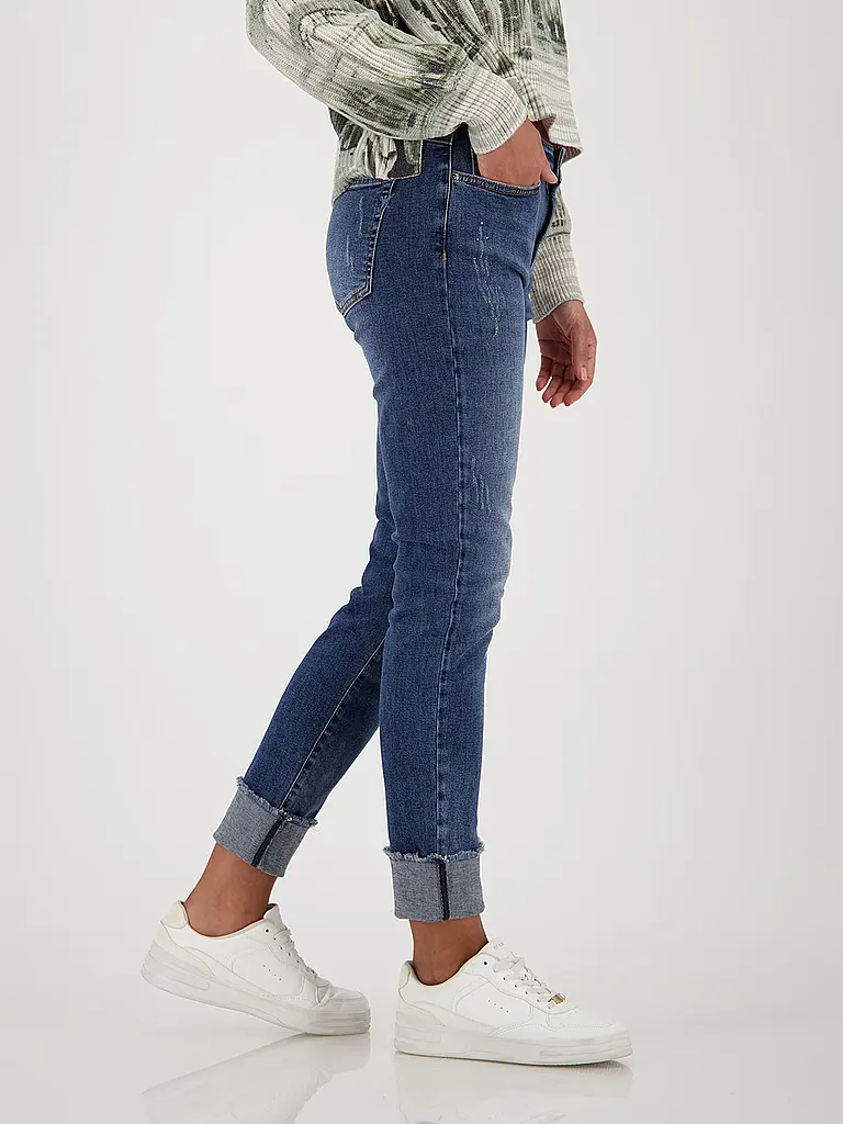 MONARI | Jeans Skinny Fit 7/8 | Bleu