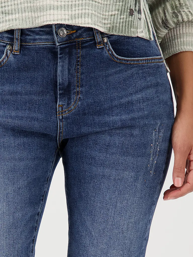 MONARI | Jeans Skinny Fit 7/8 | Bleu